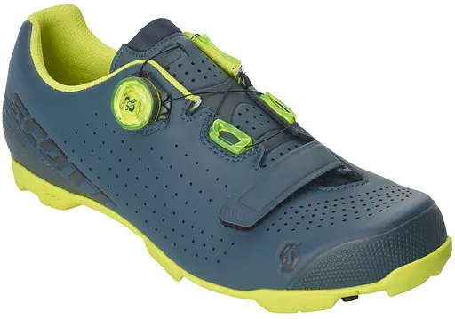 Веловзуття Scott MTB Vertec BOA 47 Синій/Жовтий (1081-270597.6225.024) - фото 2