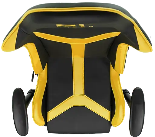 Геймерское кресло GT Racer черное с желтым (X-2527 Black/Yellow) - фото 10