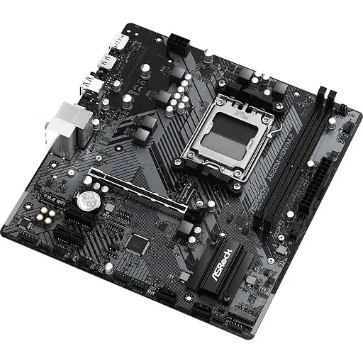 Материнская плата ASRock A620M-HDV/M.2 (AM5/A620, 2xDDR5, PCIex16, DP/HDMI, 2xSATAIII, 2xM.2, GLan, 8ch, mATX) - фото 3