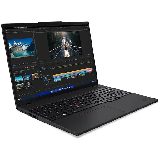 Ноутбук Lenovo ThinkPad T16 Gen 3 с процессором Intel Core Ultra 7 155U 4.8GHz, 16" WUXGA, IPS, 64GB DDR5, 1TB SSD, Intel® графикой, Windows 11 Pro, черный, 3Y Premier Support - фото 6