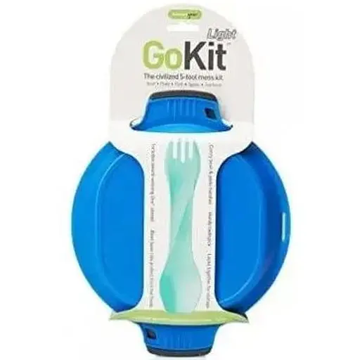 Набір посуду Humangear GoKit Light 5-tool Mess Kit Charcoal/Blue (1054-022.0122)
