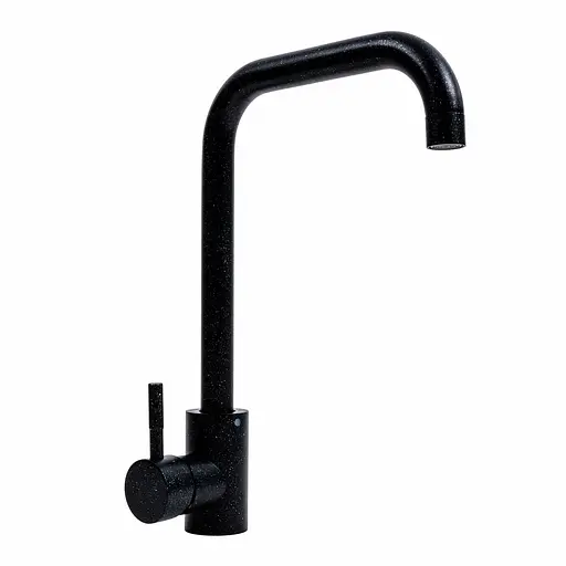 Смеситель для кухни Platinum NS02B (3008B-NA) черный металлик Черный - фото 1