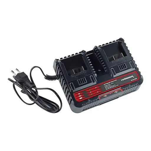 Зарядное устройство Haisser CH-22DUAL 2.3А, 2 батареи (122147)