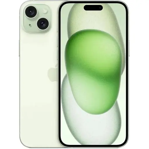 Смартфон Apple iPhone 15 128GB Green (MTP53) - фото 1