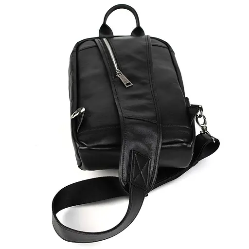Кожаный мужской рюкзак TARWA 34х19х7 см sum0026632 - фото 7