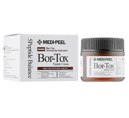 Лифтинг-крем для лица с пептидами Bor-Tox Peptide Cream Medi-Peel 50 мл - фото 2