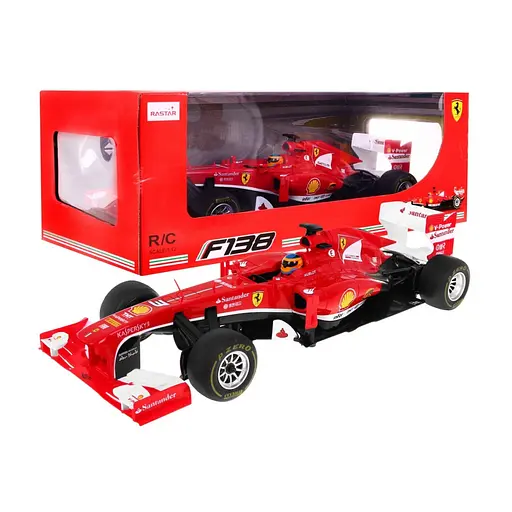 Машинка RASTAR Ferrari F138 дистанційне керування 1:12 червоний 57400