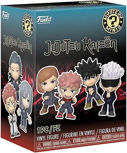 Фігурка Funko Mystery Minis Jujutsu Kaisen Магічна Битва Одна секретна фігурка 8 см FMM JK - фото 3