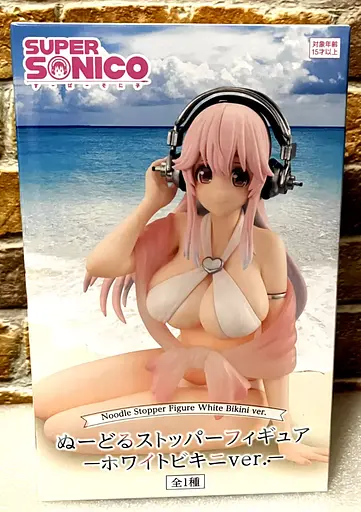 Коллекционная фигурка FuRyu Noodle Виртуальная певица Супер Сонико  Super Sonico 11 см F N SS 11 - фото 6