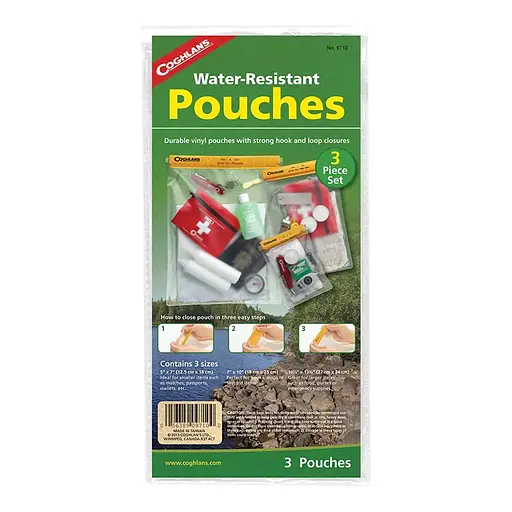 Гермочехол Coghlans Water Resistant Pouch 10.5 x 13 (1053-CHL.8417) - фото 2
