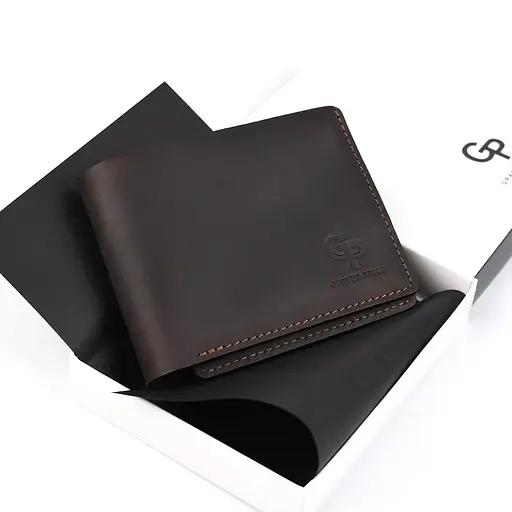 Кожаный кошелек Grande Pelle 11х9х2 см acs0029306 - фото 9