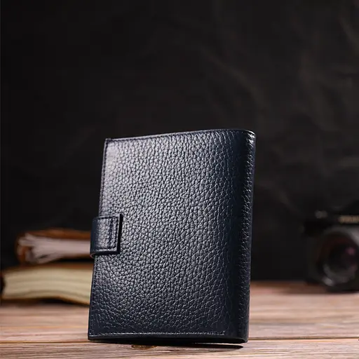 Мужской кожаный кошелек Canpellini 10х13х1.5 см acs0025721 - фото 7