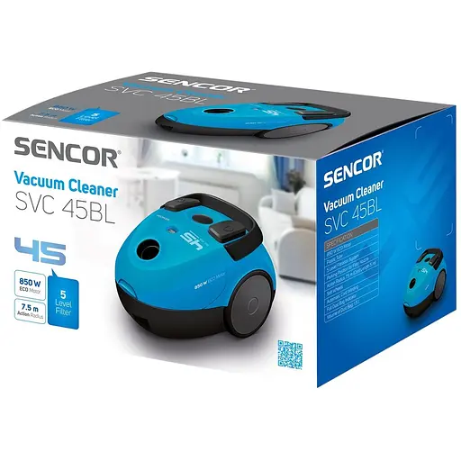 Пылесос Sencor SVC 45BL-EUE3 - фото 19
