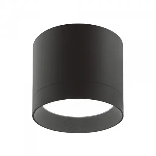 Світильник Videx IP44 під лампу GX53 накладний Чорний VL-SPF19A-B - фото 2