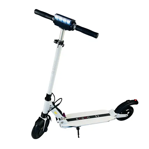 Электросамокат KUGOO S3 Jilong 8.8Ah 450W белый + сумка-чехол - фото 1