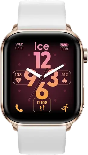 Смарт-часы Ice-Watch ICE smart 3.0 rectangular 1.78 Rose-Gold White 024302