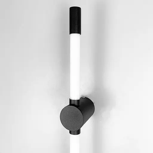 Линейный настенный черный светильник Pipeline 60 см Line F Арт. WB4/600 BK - фото 6