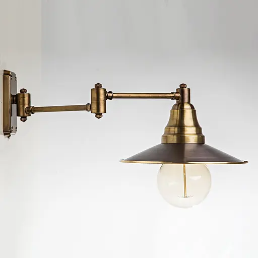 Настенное бра 2-х поворотное, PikArt арт. 2091 коричневый - фото 1