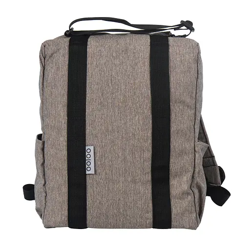 Рюкзак-антикрадій OOLOO Кенгуру mini 40x30x12 см,  кавовий 4240 - фото 3