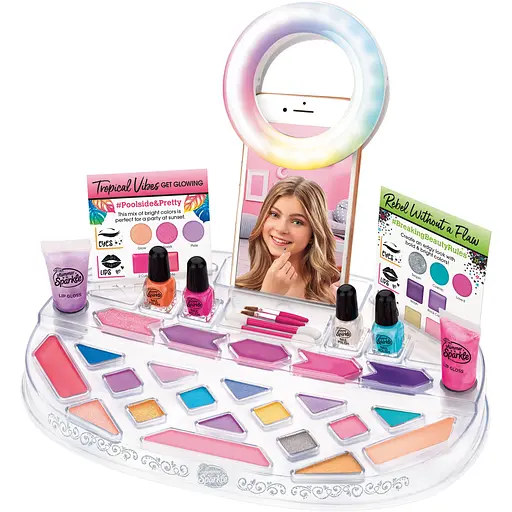 Набор детской косметики Cra-Z-Art Selfie Time Light Up Beauty Studio (17346CRA) - фото 4