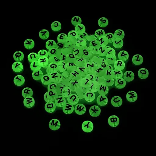 Декоративні намистинки для творчості Літери Dom Busin УТ100024898 в упаковці 170 шт - фото 7