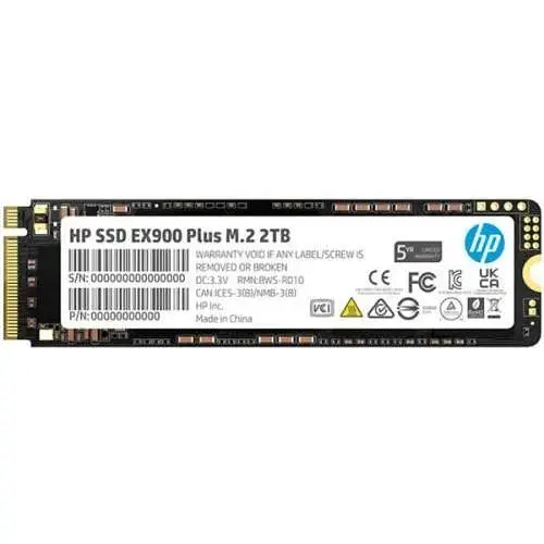 Твердотельный накопитель SSD 2Tb HP EX900 PCI-E 3.0 x4 M.2 2280 3D TLC 3150/2600 МБ/с (35M35AA) - фото 1