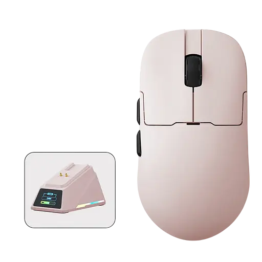 Миша бездротова Ajazz AJ159 Apex Pink - фото 2