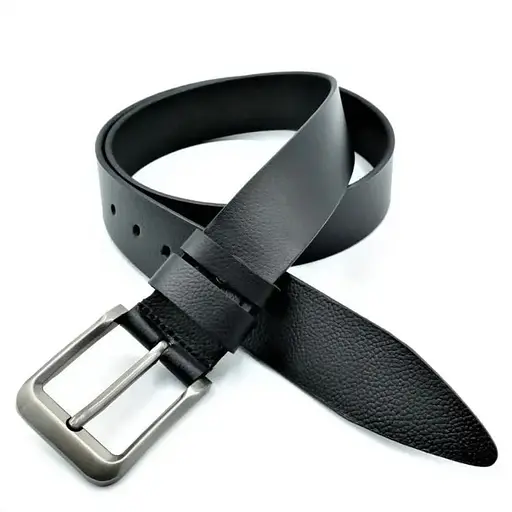 Ремінь шкіряний Le-Mon чоловічий 115-125х4 см acs0021937 - фото 1