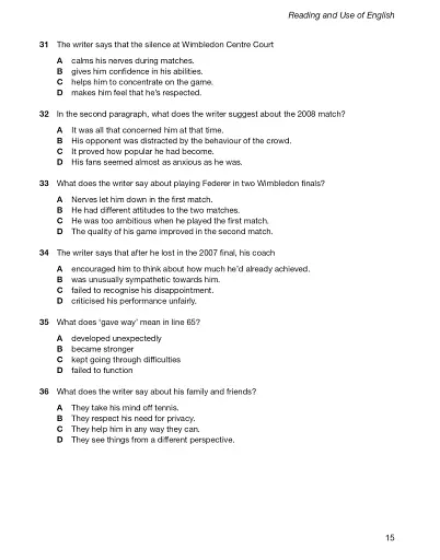 B2 First 4 Student's Book without Answers Authentic Practice Tests - фото 10