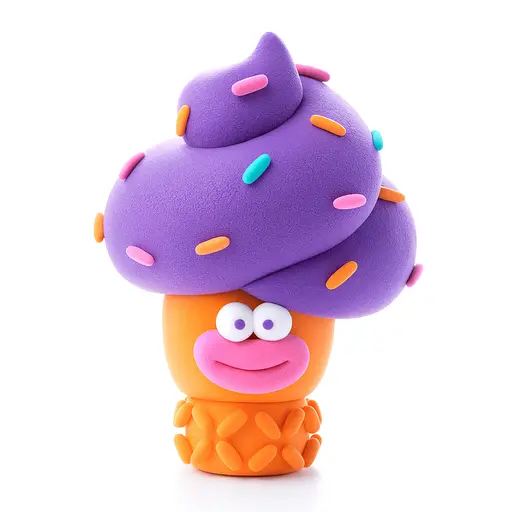 Набір пластиліну що самостійно твердіє Ліпака Файні Морозивка Торнадик (30144-UA01) - фото 3