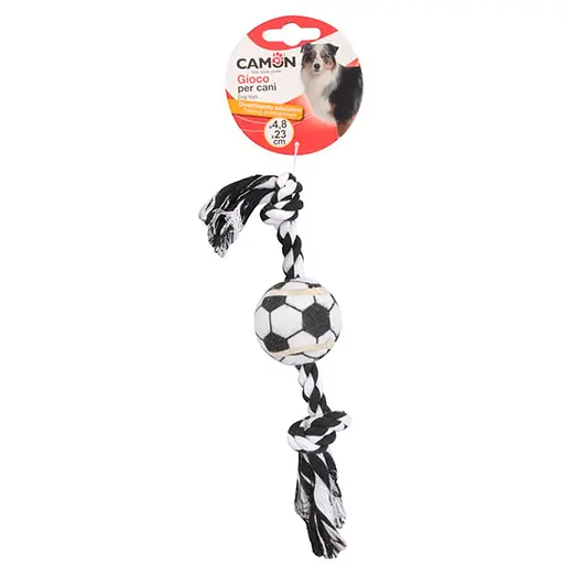 Игрушка для собак Camon канат грейфер со спортивными мячами в ассортименте