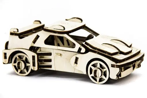 Дерев'яний конструктор Фераррі 53 деталі - фото 5