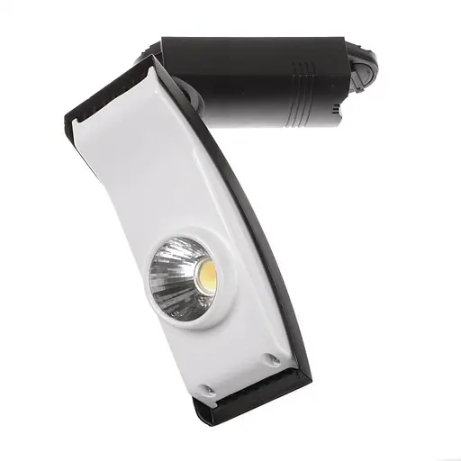 Светильник трековый поворотный LED 403/20W NW COB WH/BK Brille 32-283