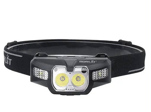 Налобний ліхтар Boruit B30 ліхтарик + акумулятор Boruit 18650 в комплекті - фото 2