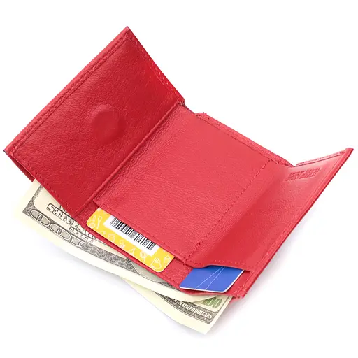 Жіночий шкіряний гаманець ST Leather 9.5х7.5х2 см acs0029449 - фото 7