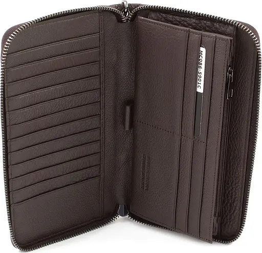 Мужской кожаный клатч Marco Coverna 21х12х2,5 см sum0023144 - фото 2