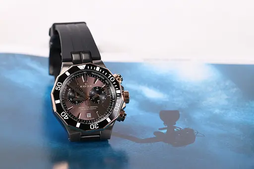 Годинник Edox Delfin Chronograph 10112 357GRNCA BRNR - фото 5