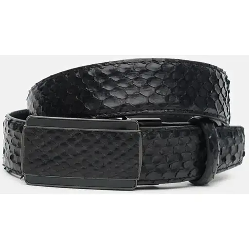 Ремінь Sergio Torri чоловічий зі шкіри пітона acs0032046 - фото 1