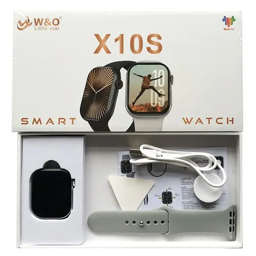 Смарт-часы Smart Watch W&O X10S Серый - фото 2