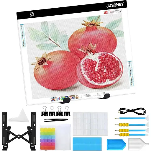 Світловий стіл JUSONEY формату A3 для алмазного живопису