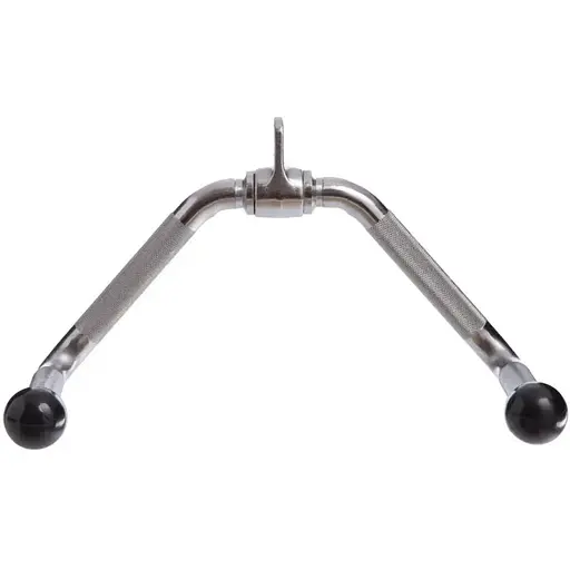 Ручка для нижньої тяги York Fitness Multi-Purpose багатофункціональна з гумовими наконечниками, хром - фото 2