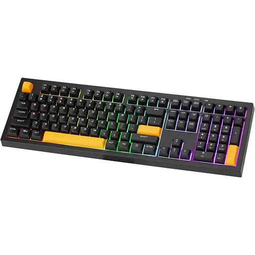 Клавіатура Xtrike Me KB-512 UA Silent switch LED USB Black (KB-512BKUA) - фото 2