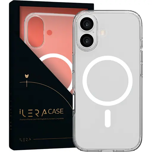 Чехол iLera ClearShell Camera Button with MagSafe для Apple iPhone 17 Transparent ILHsCLCaB17 (150425) - фото 11
