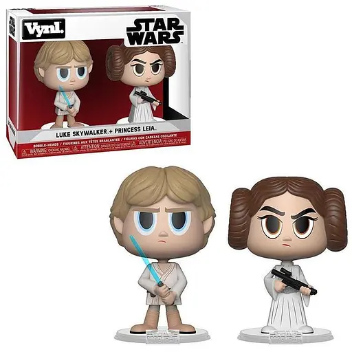 Набір фігурок Funko Vinyl Star Wars Зоряні війни принцеса Лея Органа-Соло та Люк Скайуокер 10см SW OL 620 - фото 4