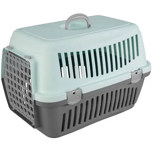 Переноска для кошек и собак AnimAll CNR-134 серо-мятная