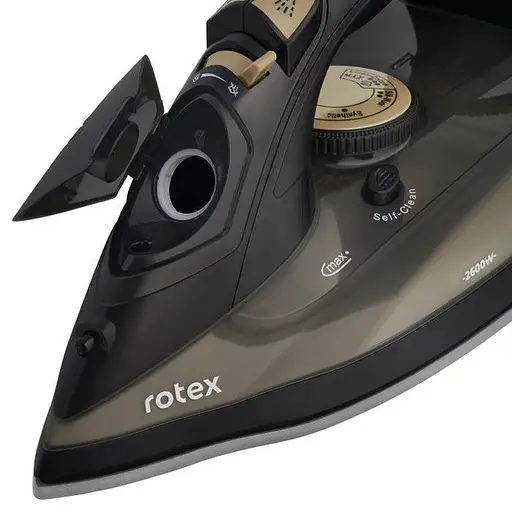 Гладильный утюг Rotex RIC40-C Ultra Glide Керамическое покрытие 2600Вт Резервуар для воды 380мл Черный - фото 4