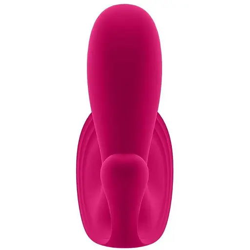 Двойной смарт-вибратор в трусики Satisfyer Top Secret+ Розовый - фото 5