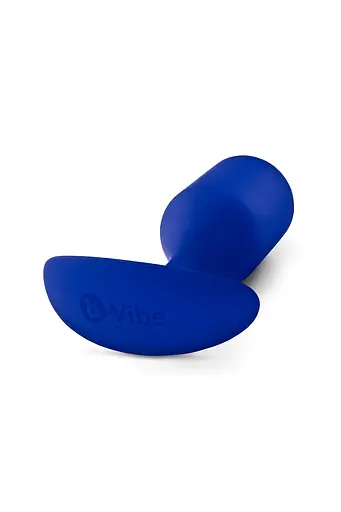 Анальная пробка B-Vibe Snug Plug 4, 14 см (синий) - фото 4