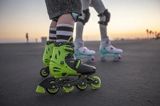 Ролики Neon Combo Skates Размер 30-33 Салатовый - фото 8