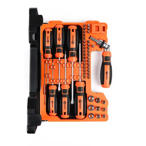 Набір викруток, біт і насадок Polax 51 предмет (51-053) - фото 13